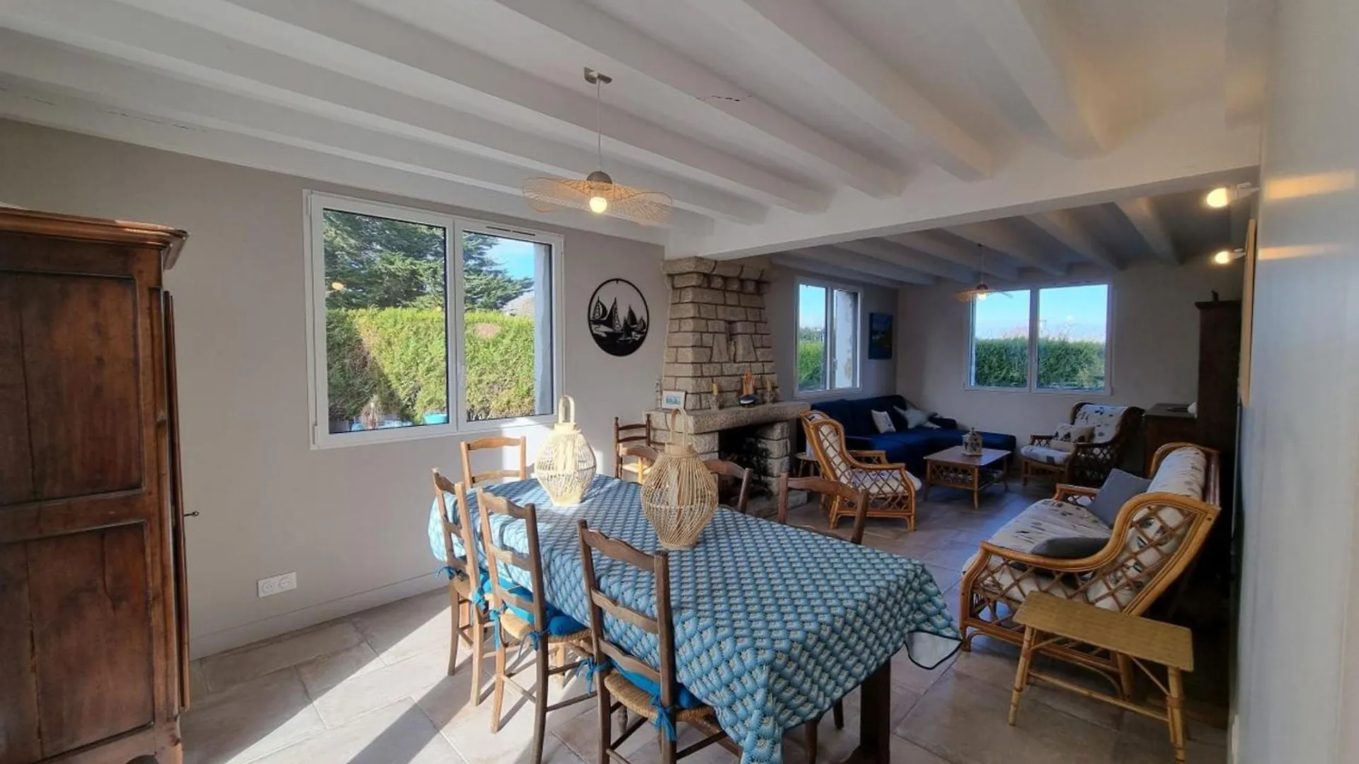 펜션 Maison Renovee 2023 Proche Plage, Arzon, 10 Pers, Jardin, Wifi - Fr-1-775-30